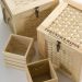 Polmac Wood & Wicker Hamper Boxes For: Fortnum & Mason