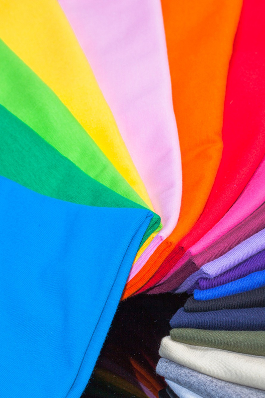 Flock Fabric in different colours