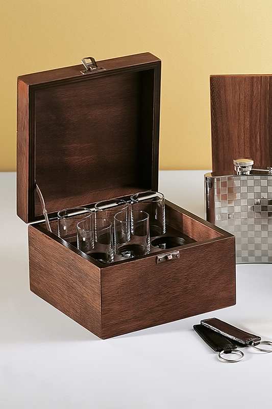Wooden Glassware Storage Case
