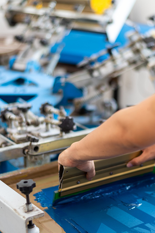 Screen printing process