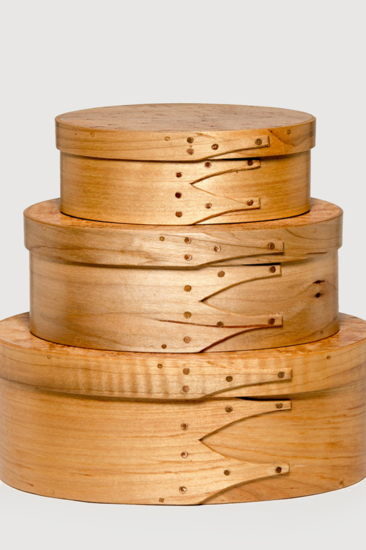 wood shaker Round Boxes