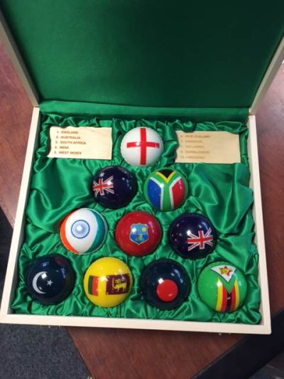 Promotional Wooden Box for Cricket Balls