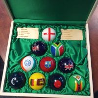 Promotional Wooden Box for Cricket Balls