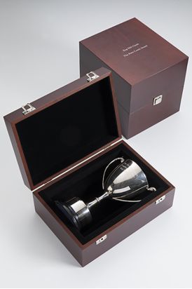 wooden display box for trophies